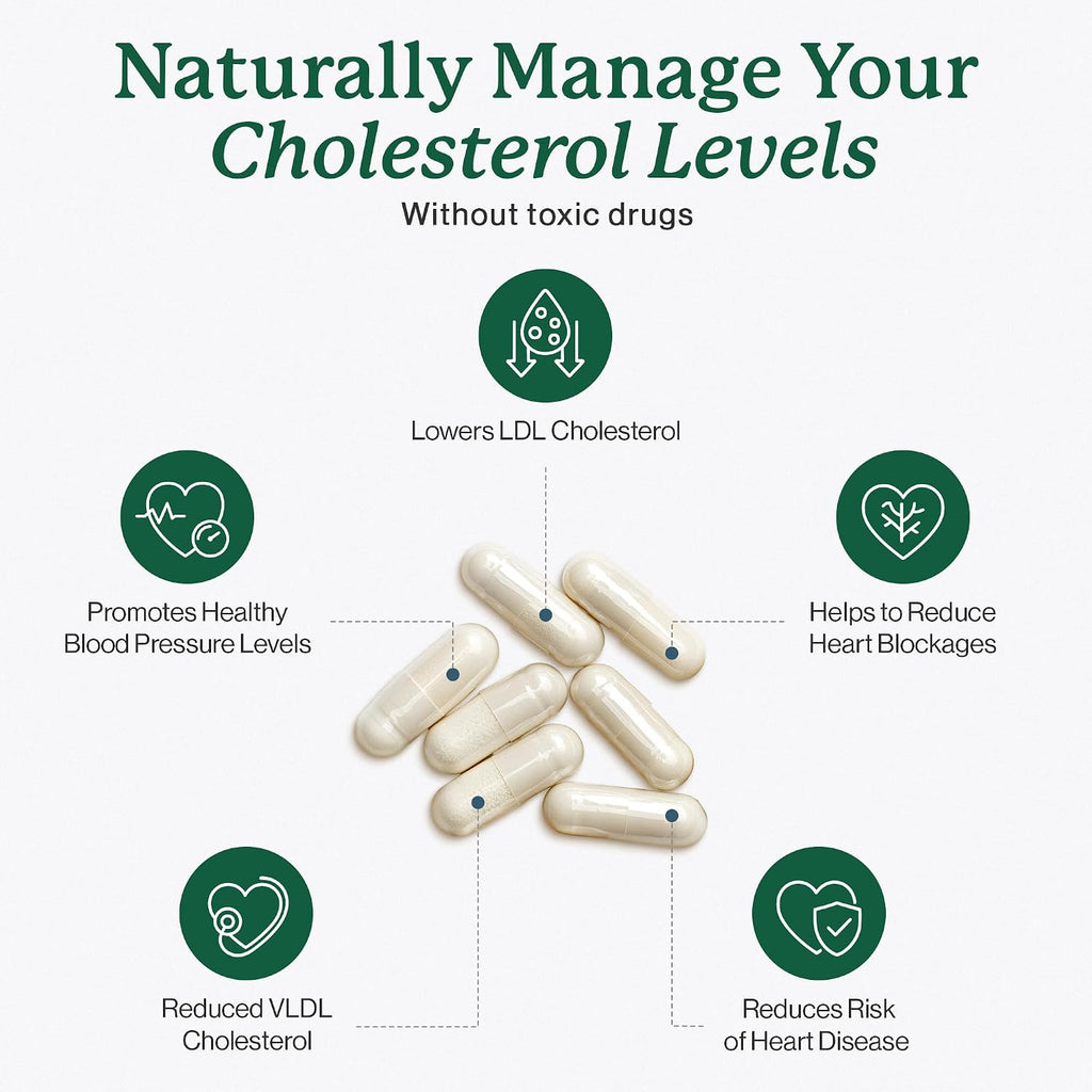 Dr. Fuhrman's LDL Biotect - Suplemento con Esteroles Vegetales y Extractos Orgánicos - 240 Cápsulas