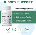Puregen Labs Kidney-Vite - Complemento renal con vitaminas - 100 comprimidos vegetarianos