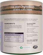 Badlands Ranch - Suplemento para Piel y Pelaje Canino con Omega-3, Ingredientes Orgánicos, 30 porciones