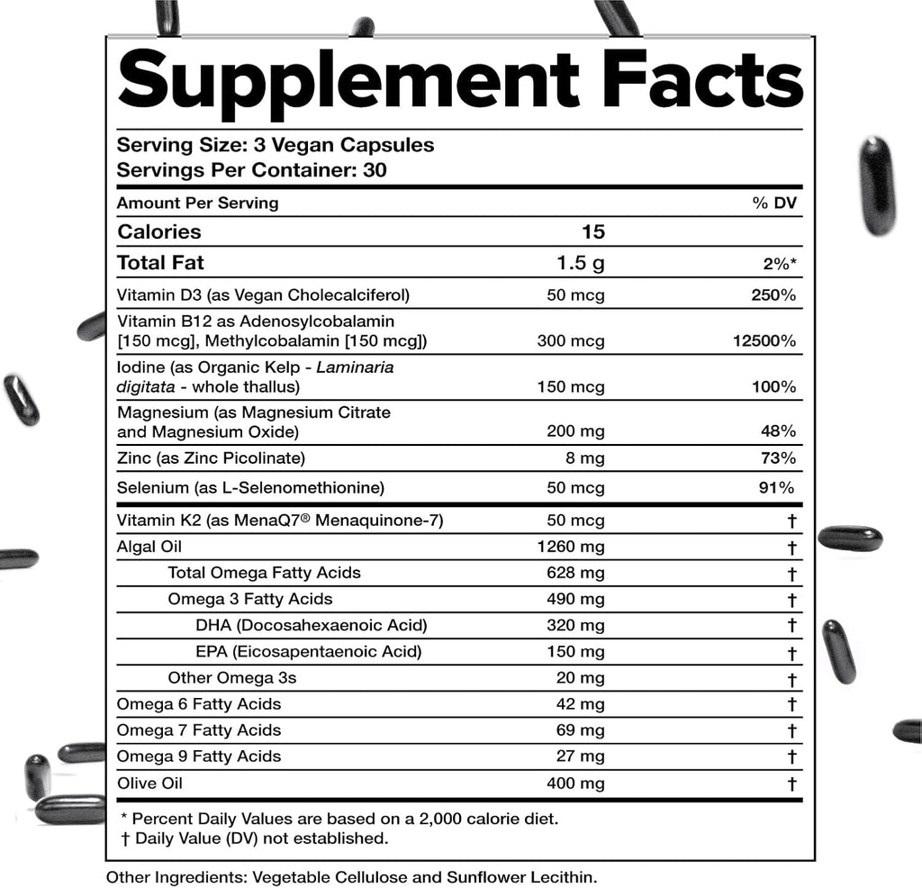Complement Essential Multivitamínico Vegano para Hombres y Mujeres – 90 Cápsulas
