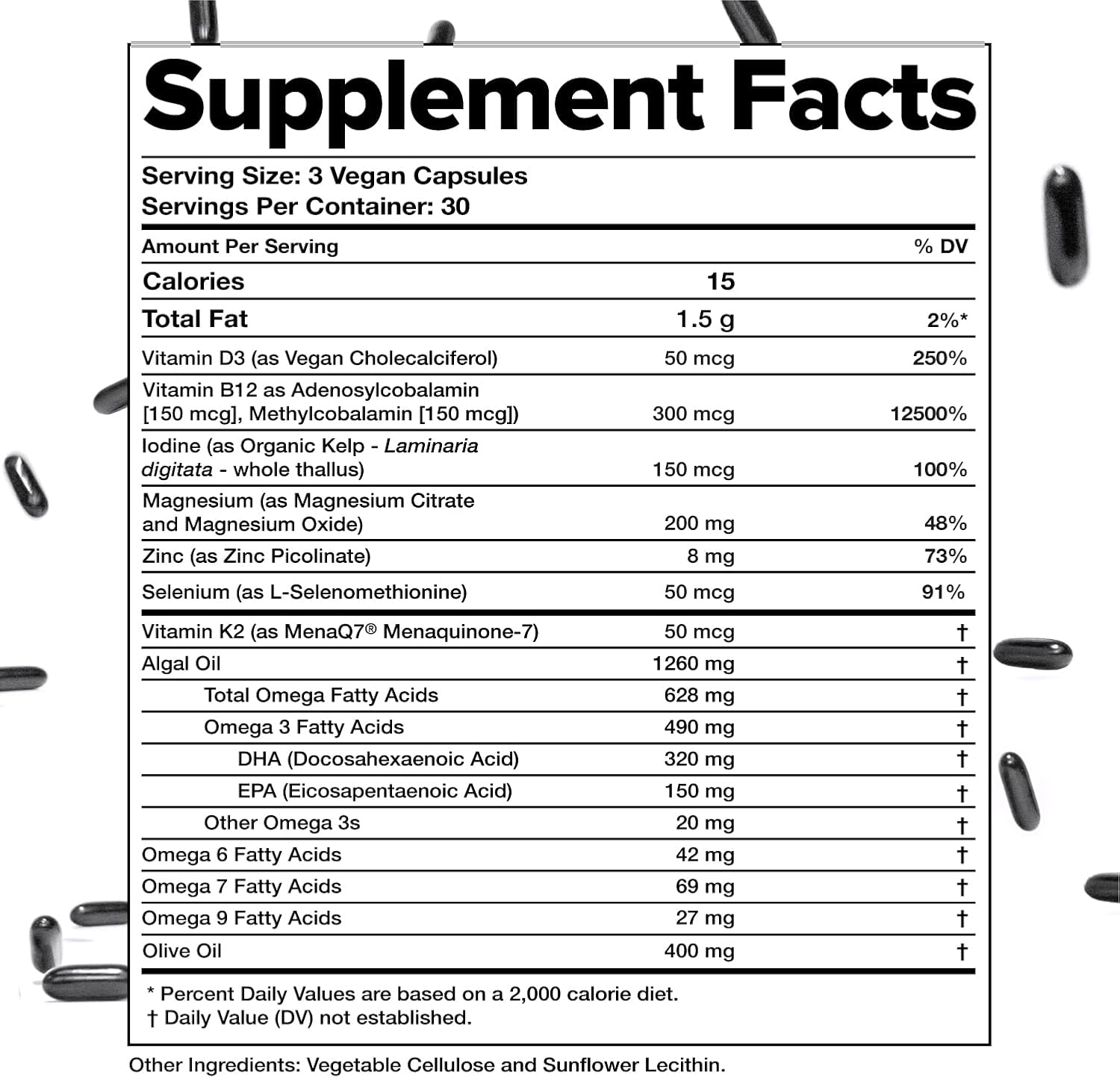 Complement Essential Multivitamínico Vegano para Hombres y Mujeres – 90 Cápsulas