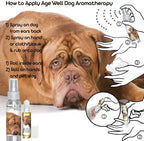 The Blissful Dog Age Well Spray Aromaterapia para Perros Dogue de Bordeaux