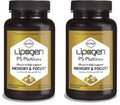 Lipogen PS Plus Extra – Suplemento Cerebral con Fosfatidilserina 133mg – Memoria y Enfoque – 60 Cápsulas (Pack de 2)