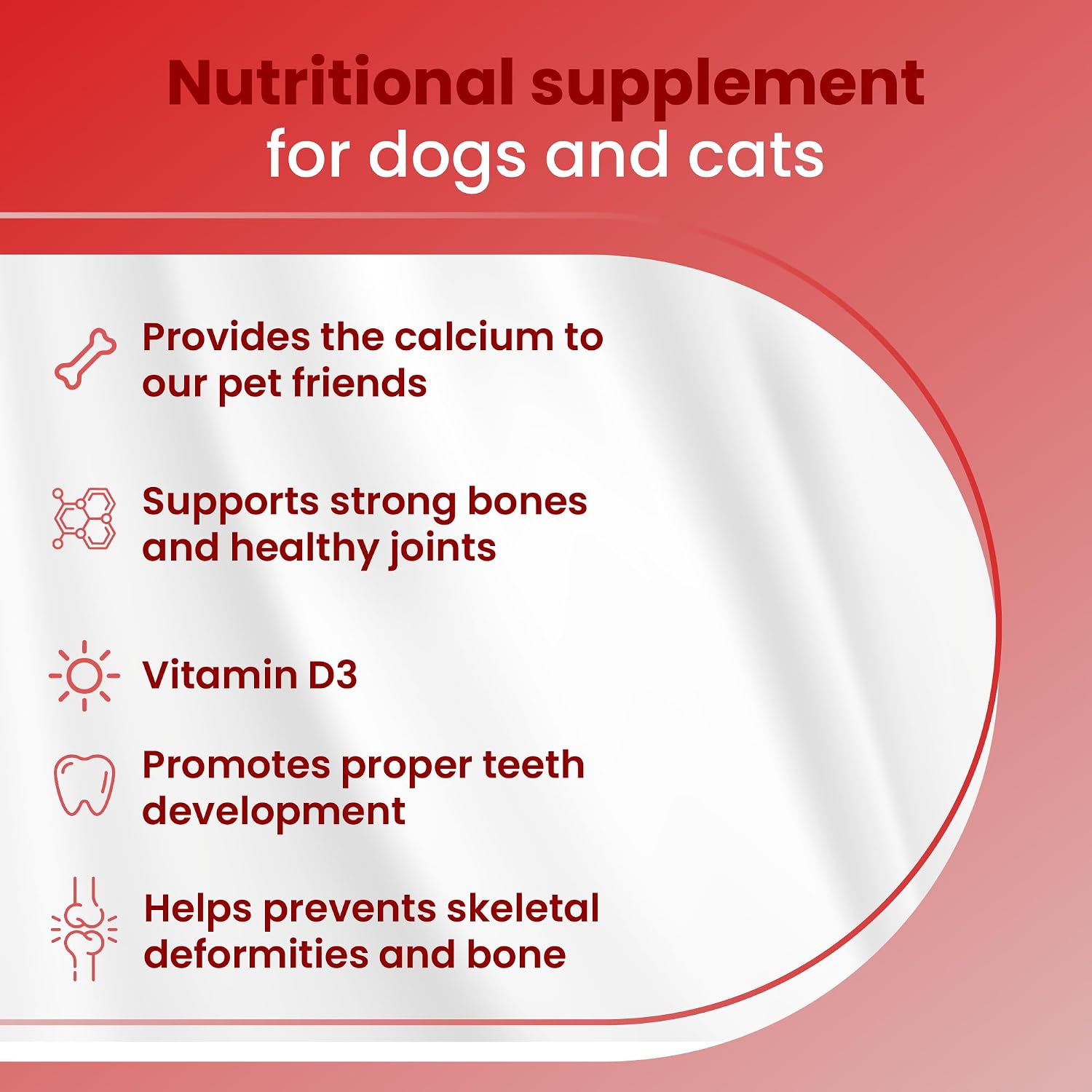 Bio PetActive D-Kaltabs Calcio y Fósforo para Perros y Gatos con Vitamina D3 - 84 Comprimidos Masticables
