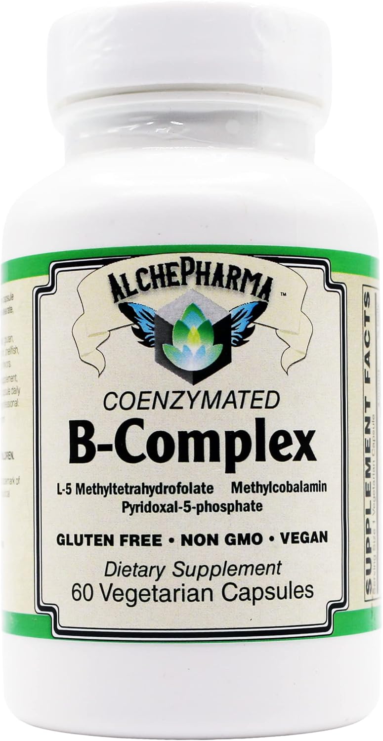 AlchePharma Coenzymated B-Complex High Potency One Daily (30 cápsulas)