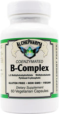 Coenzymated B-Complex Alta Potencia – Una Dosis Diaria (60 cápsulas)