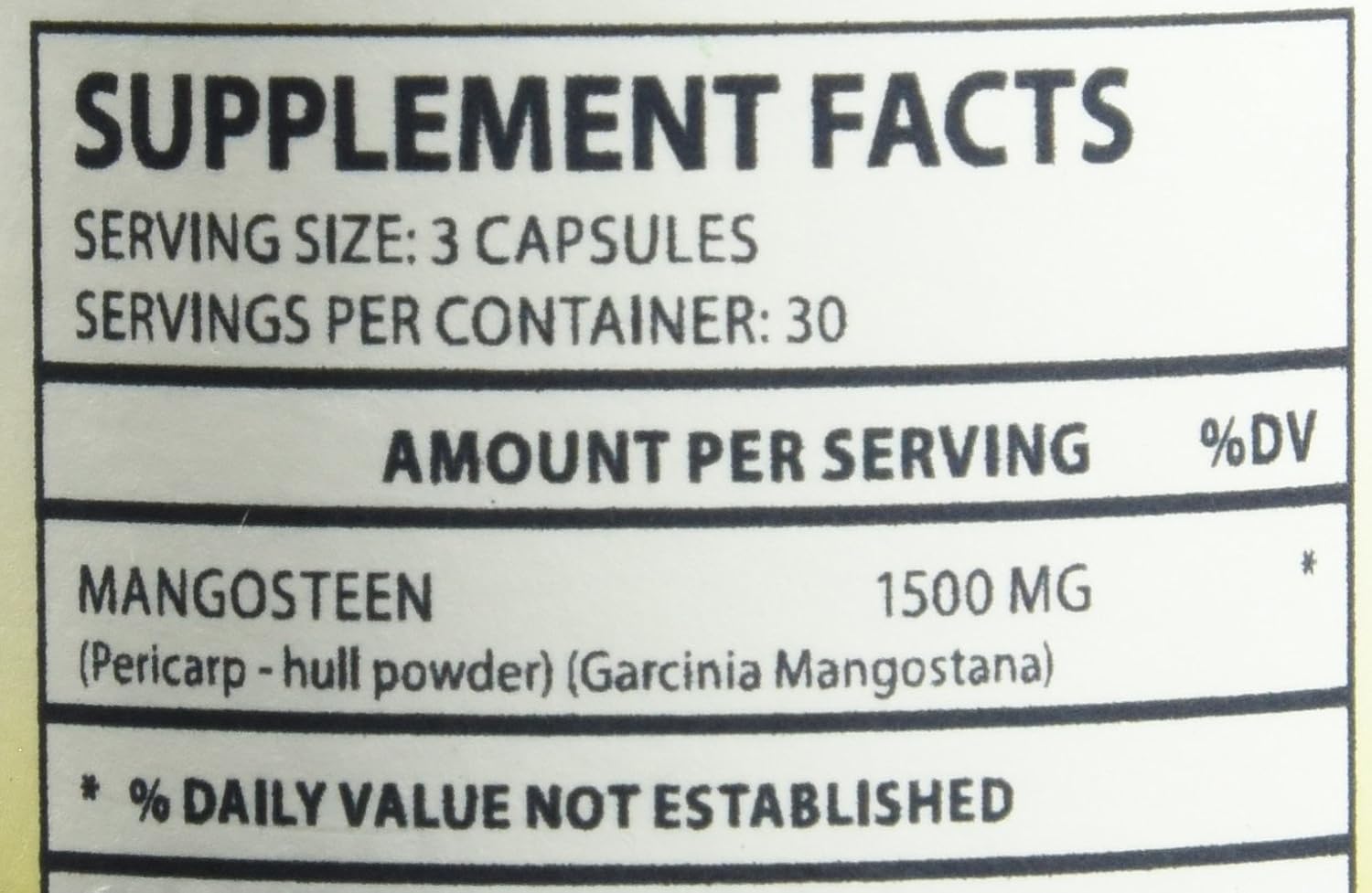 Biotech Nutritions Pure Mangosteen Capsules, 90 Cápsulas