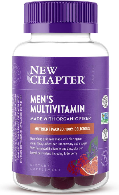 New Chapter Multivitamínico para Hombres en – Vitamina C : contribuye al funcionamiento normal del sistema – Image 1