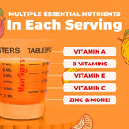 MaryRuth's Multivitamínico Líquido + Crecimiento Capilar - Clínicamente Testado con Biotina 10000 mcg - 450 ml