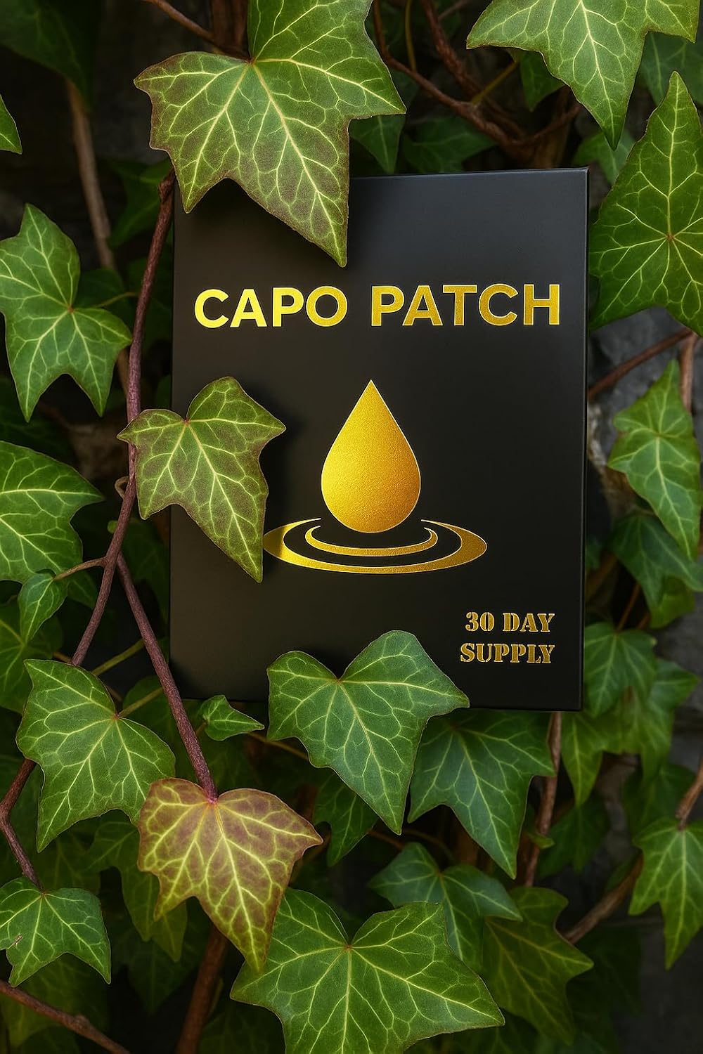 Capo Patch: 30 Parches Adhesivos Suaves para la Piel con Energía y Rejuvenecimiento - Extractos Naturales para una Absorción Óptima
