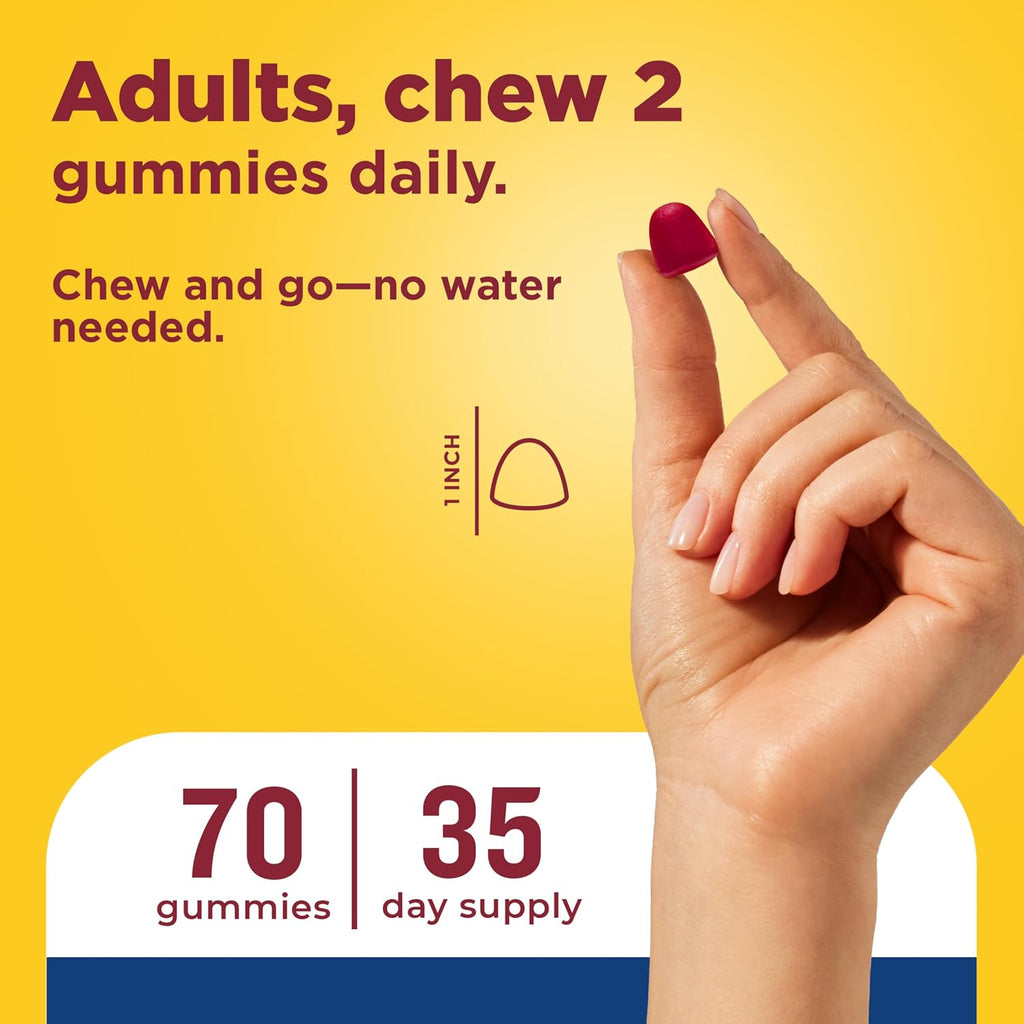 Nature Made Multi for Him - Multivitaminas en gominolas para hombres, 70 unidades