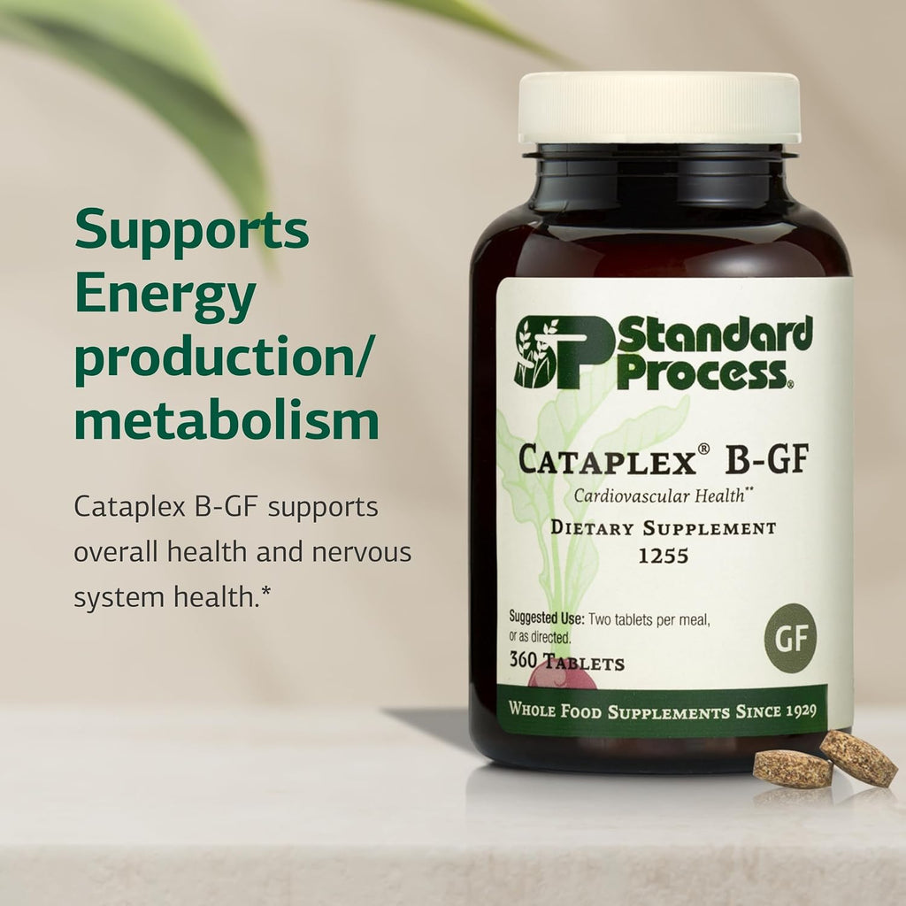 Standard Process Cataplex B-GF - B complex for nervous system and energy - 360 tablets