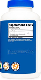 Nutricost Cissus Quadrangularis — 1200 mg, 240 Cápsulas