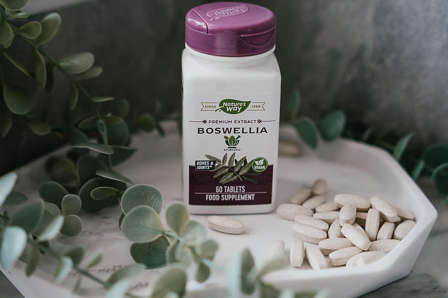 Nature's Way Boswellia Estandarizada - 60 Comprimidos
