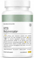 BIG BOLD HEALTH HTB Immune Rejuvenate – Trigo Sarraceno del Himalaya – Suplemento de Polifenoles – Sin Gluten, Sin Lácteos, No Transgénico – 120 Cápsulas Vegetales