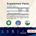 Vitamatic Niacina (Vitamina B3) 500mg, 240 Comprimidos - No OGM y Sin Gluten