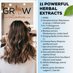 Grow Vitamin All in One Hair Formula - Fórmula capilar avanzada con biotina, saw palmetto y minerales - 90 cápsulas