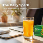 Berocca Energy Vitaminas B y C Sabor Naranja Tabletas Efervescentes 60 unidades