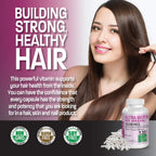 Bronson Ultra Biotina 10.000 mcg - Complemento para Cabello, Piel y Uñas - 360 Cápsulas Vegetales