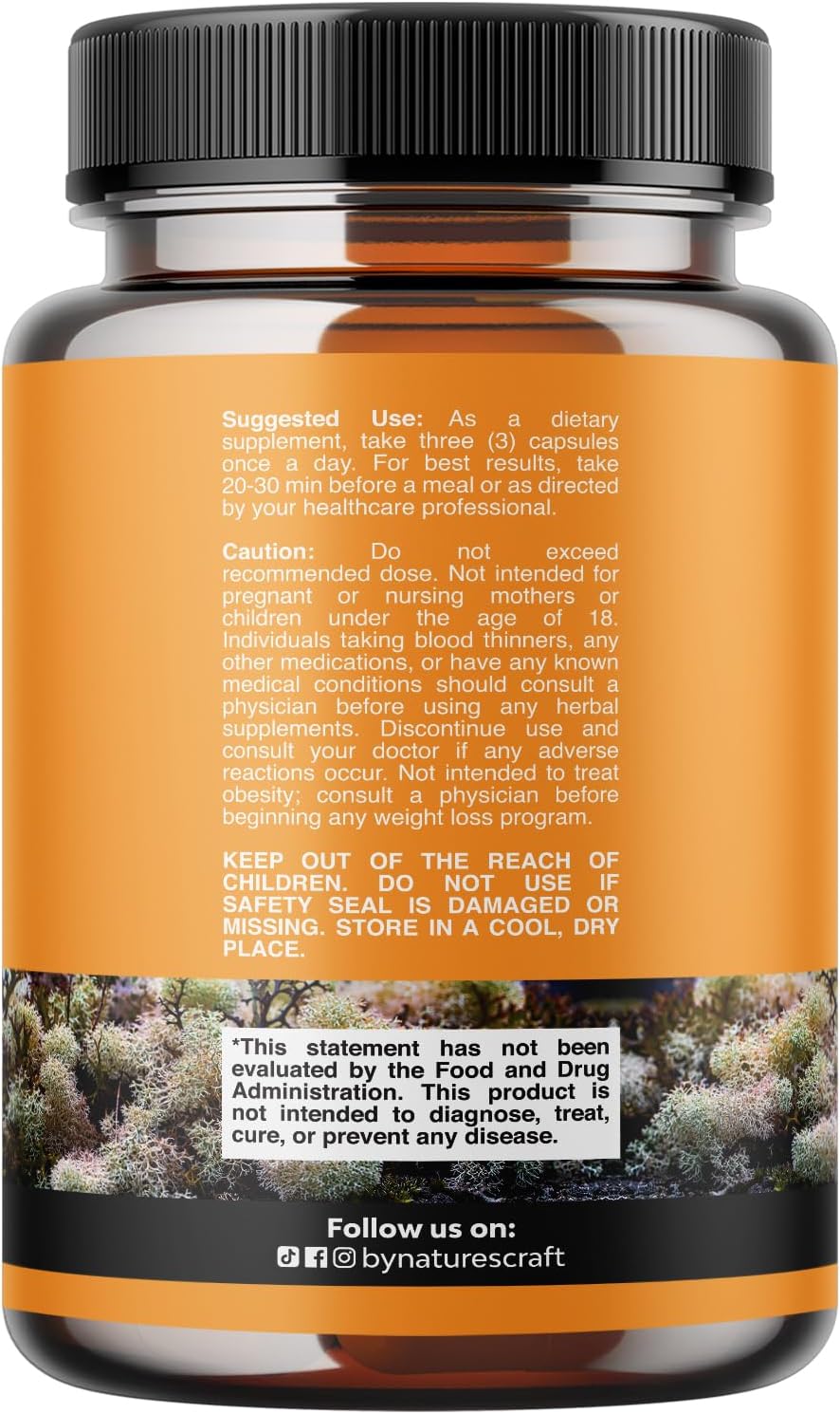 Irish Sea Moss Capsules - Musgo de Mar y Bladderwrack con Bardana | 30 Cápsulas