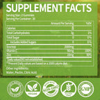 Gominolas de Graviola (Soursop) con Vitamina C y Zinc - 60 Gominolas Sin Azúcar, Veganas y Sin Gluten