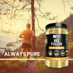 PURE ORIGINAL INGREDIENTS Polen de Abeja, Sin Rellenos de Magnesio o Arroz, Siempre Puro, Verificado en Laboratorio (730 Cápsulas)