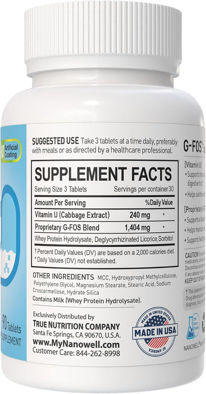 NANOWELL G-FOS Suplemento Digestivo con – Confort gástrico: La fórmula está diseñada para ayudar a mantener una – Image 2