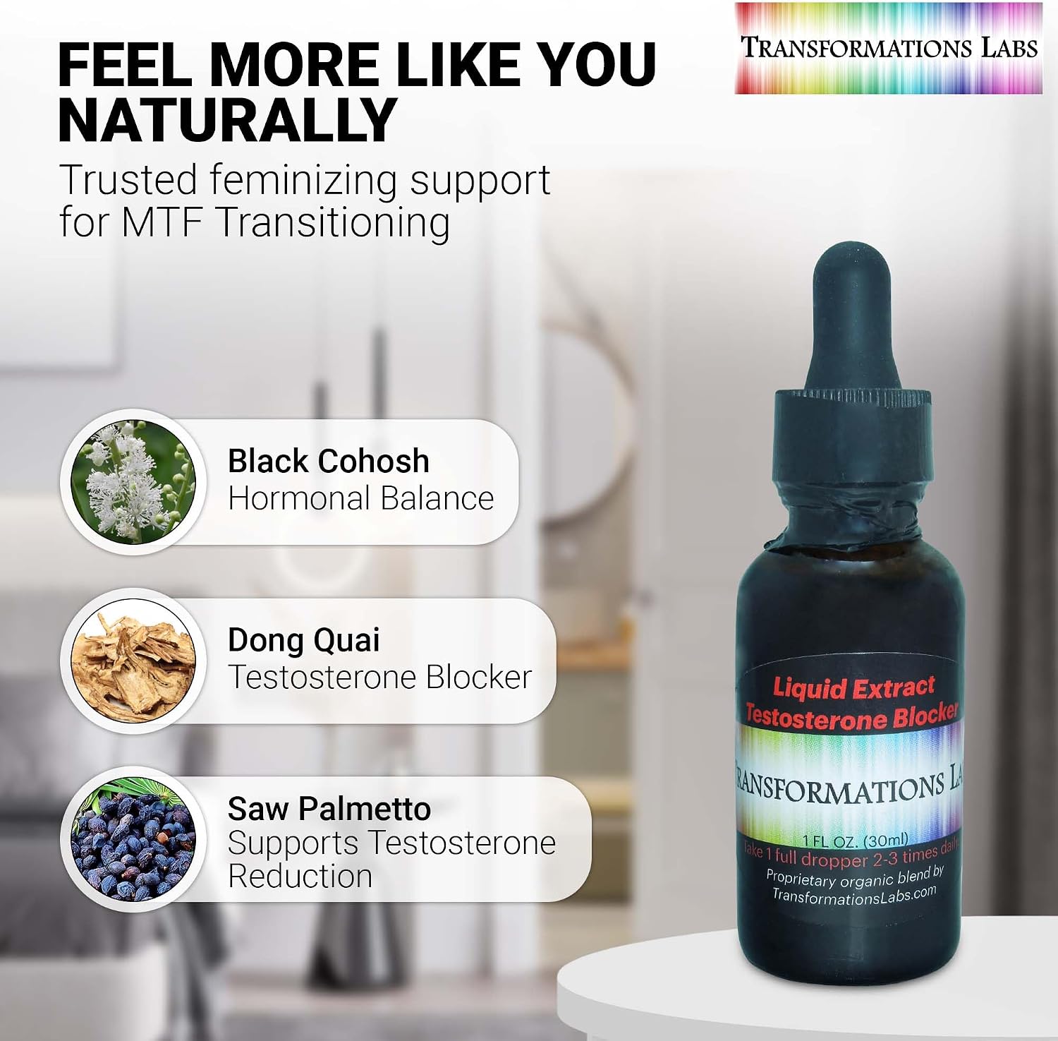 Transformations Labs - Kit de Transición MTF: E-Booster y T-Blocker (Pack Doble de Extractos Líquidos)