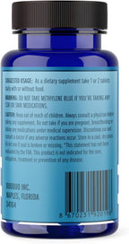 Azul de Metileno USP 20mg Comprimidos - 60 Unidades, Calidad Farmacéutica