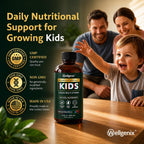 Wellgenix Balanced Essentials Kids Liquid Multivitamin - Multivitamínico Líquido Infantil con 94 Nutrientes, 473 ml