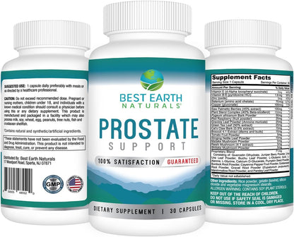 Best Earth Naturals Apoyo Prostático para – Mezcla de 30 hierbas: El producto contiene una amplia variedad de – Image 2