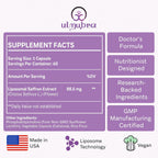 Ulmubra Suplemento de Azafrán Liposomal 88,5 mg – Máxima Absorción, 120 Cápsulas Veganas