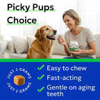 BARK&SPARK Multivitamínico para Perros con Glucosamina, Condroitina y Omega 3 - 120 Comprimidos