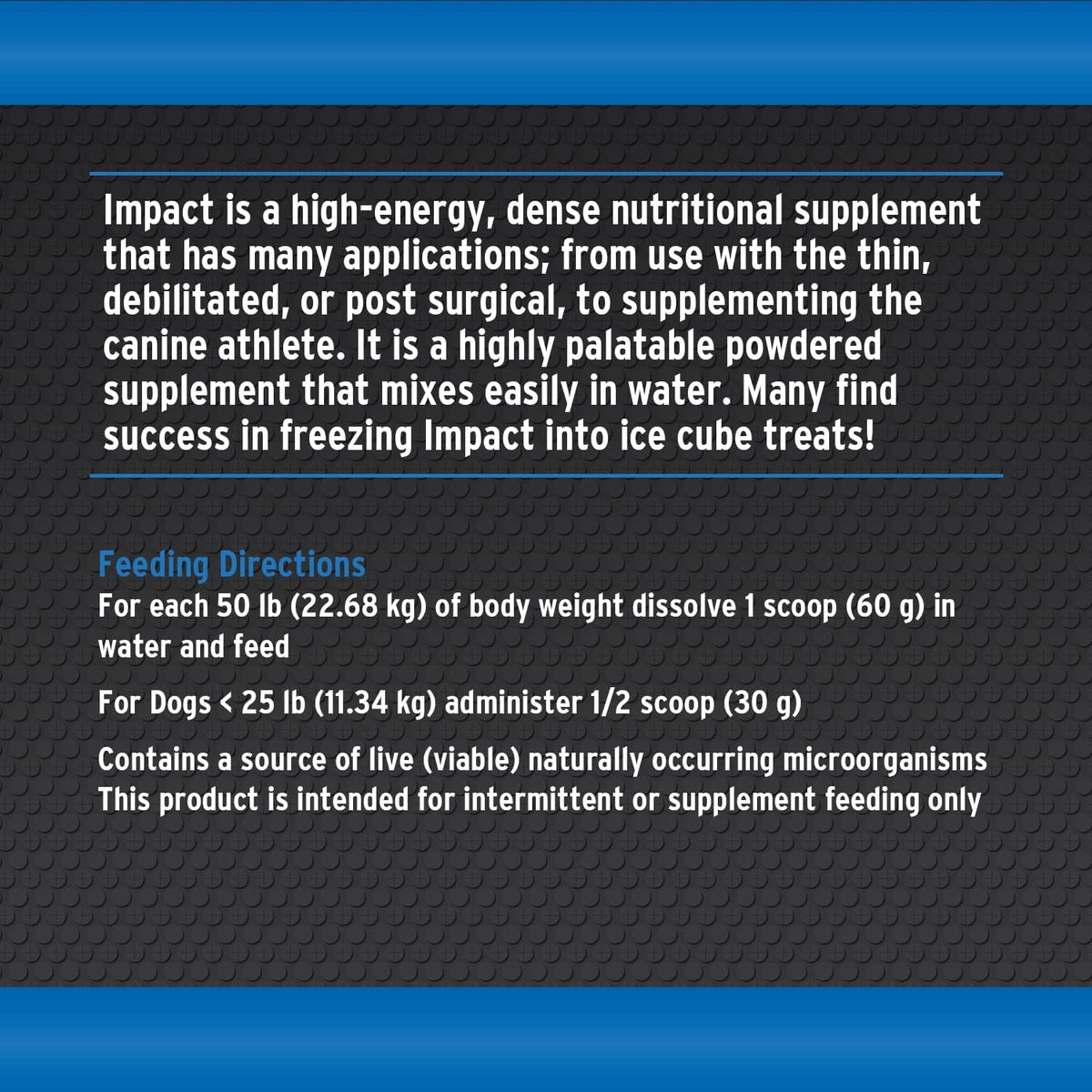 Annamaet Impact – Suplemento Nutricional de Alta Energía para Perros – Ayuda a Mantener un Peso Saludable en Perros – Image 5