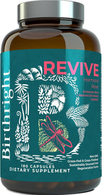 Birthright Revive - Suplemento para Mujeres con Vitaminas, Minerales y Hierbas - Apoyo Hormonal, Fertilidad, Embarazo y Menopausia