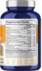 NusaPure Multivitamínico Diario - 60 Comprimidos - Apto para Vegetarianos y Veganos - No OGM