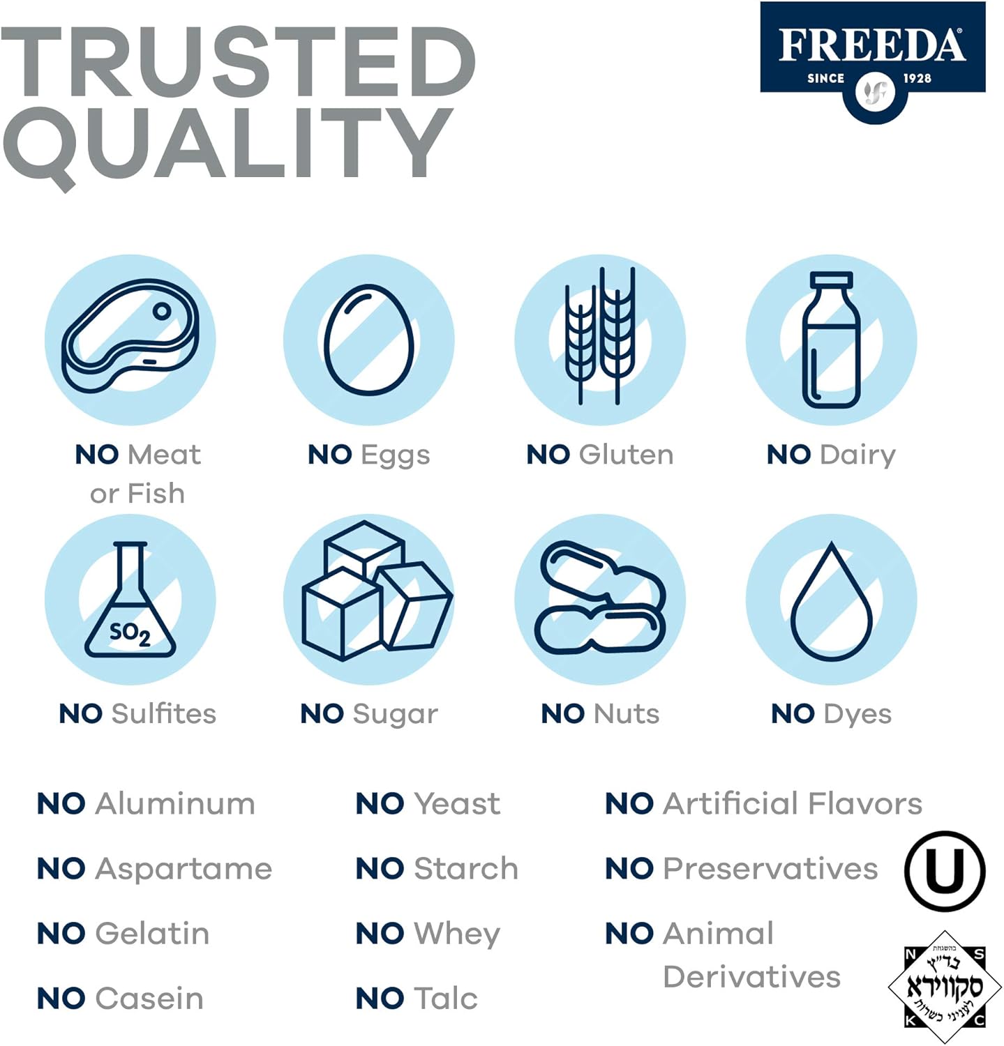 Freedavite - Multivitamínico Moderado para Hombres y Mujeres - 100 Comprimidos