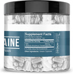 Earthborn Elements TMG Betaina Anhidra Trimethylglycine - 200 Cápsulas Puras sin Aditivos