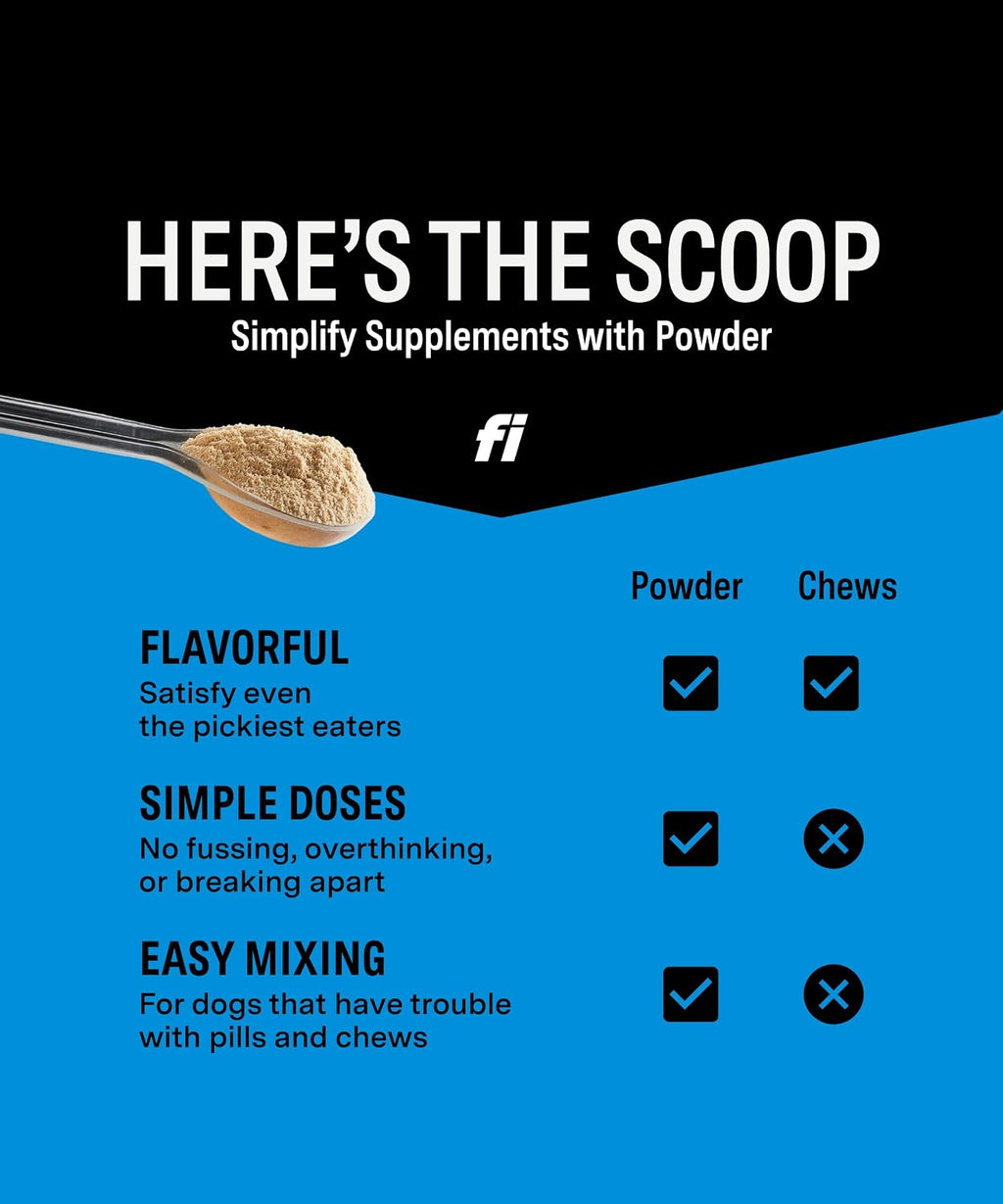 Fi Skin & Coat Powder - Suplemento para Perros (90 dosis)