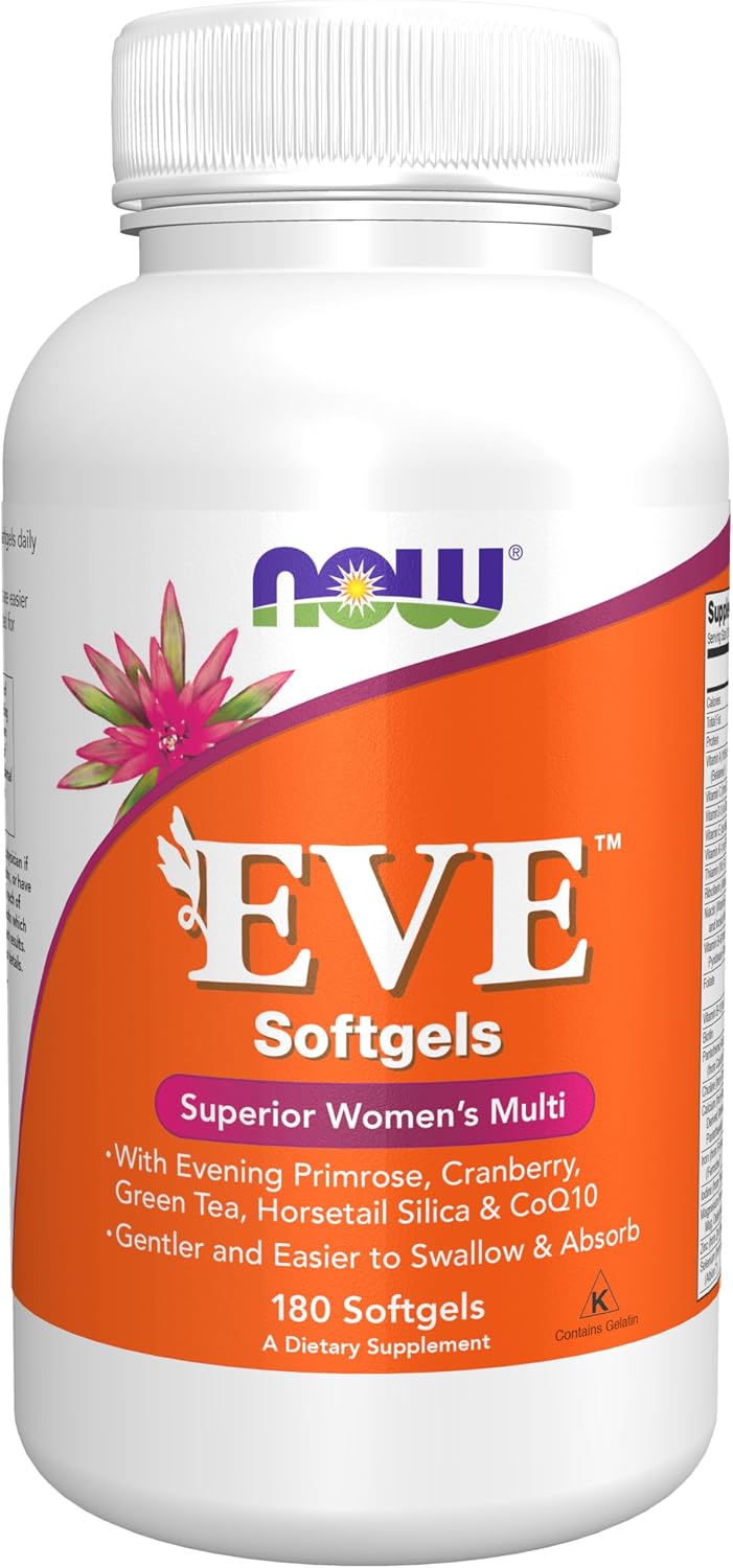 NOW Foods Eve Superior Women's Multi - 180 Cápsulas Blandas