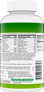 Centrum Adult Multivitamin/Multimineral with Antioxidants, Zinc, Vitamin D3 and B Vitamins, Gluten Free, Non-GMO Ingredients - 200 Tablets