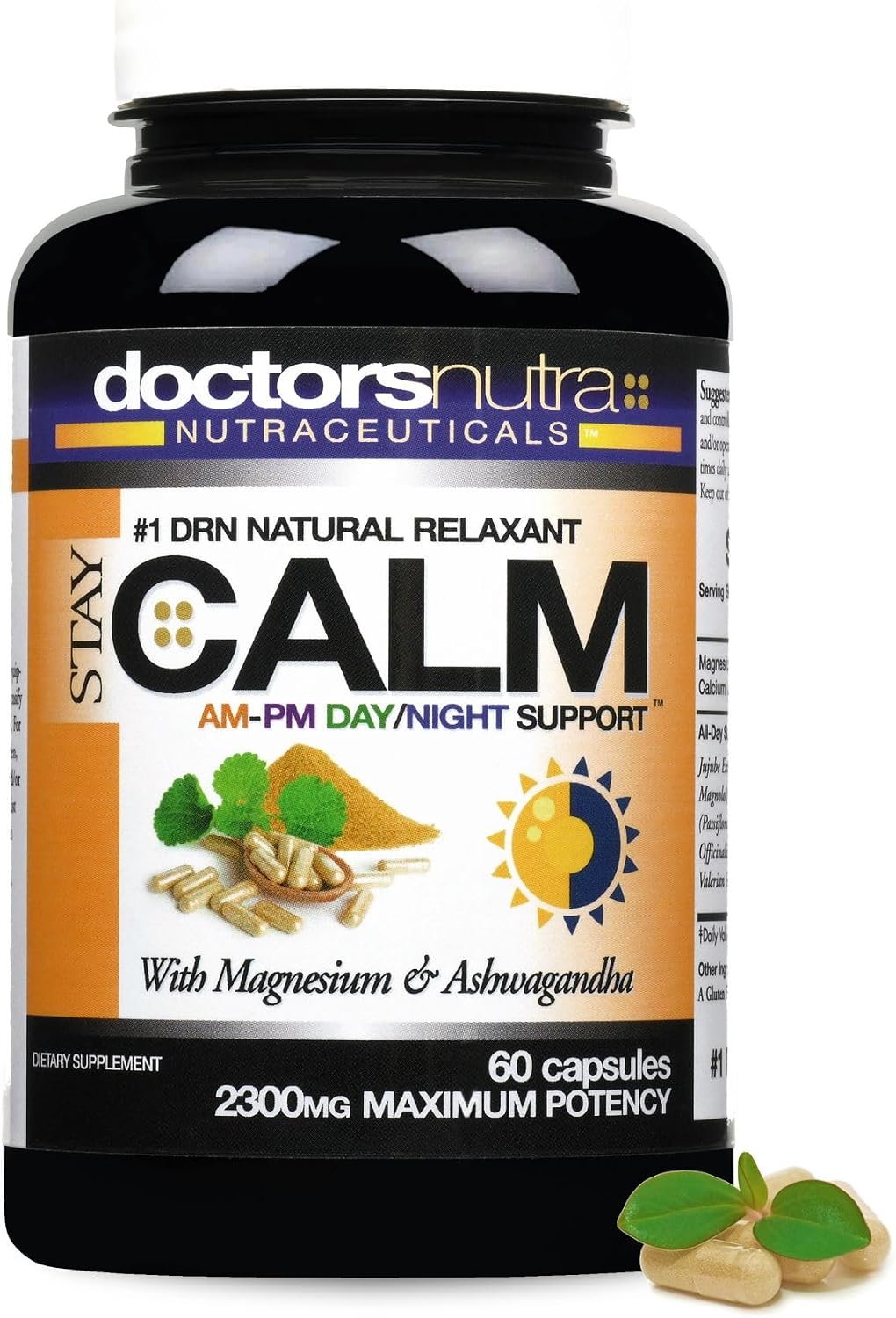 Stay-Calm (Pack de 3) - Apoyo Diurno y Nocturno 24h con Ashwagandha y L-Theanina