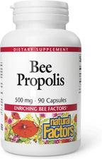 Natural Factors, Bee Propolis Extract 500 mg, 90 Capsules