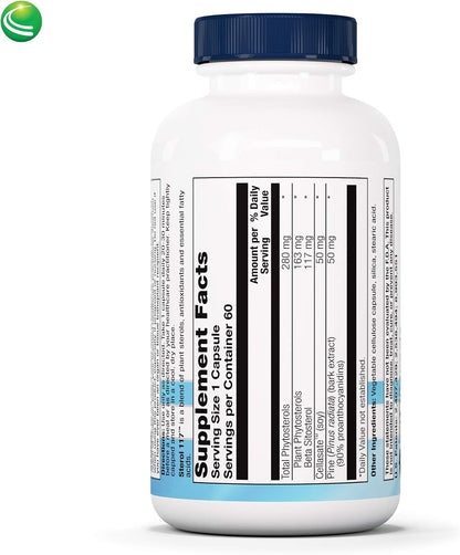 Nutra BioGenesis Sterol 117 - Suplemento de – Complejo de fitoesteroles: incluye campesterol, estigmasterol y – Image 2