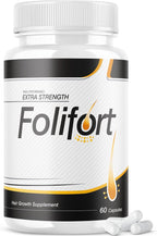 Folifort - Complemento para el Crecimiento del Cabello, Extra Strength (60 Cápsulas)