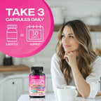 Zoyava Myo Inositol Complex – 750 mg Myo-Inositol con Berberina, D-Chiro Inositol, Ashwagandha y más – 180 Cápsulas Veganas
