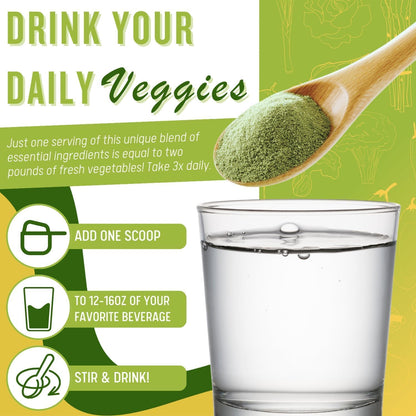 Ultimate Greens con MSM en Polvo - Superalimento Verde Vegano, 6 Paquetes (6 Meses de Suministro) – Image 5