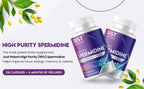 Just Potent Espermidina de Alta Pureza (99%) - 120 Cápsulas, 10 mg por Cápsula