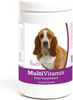 Healthy Breeds Basset Hound Multivitamin Soft Chew for Dogs 180 Count