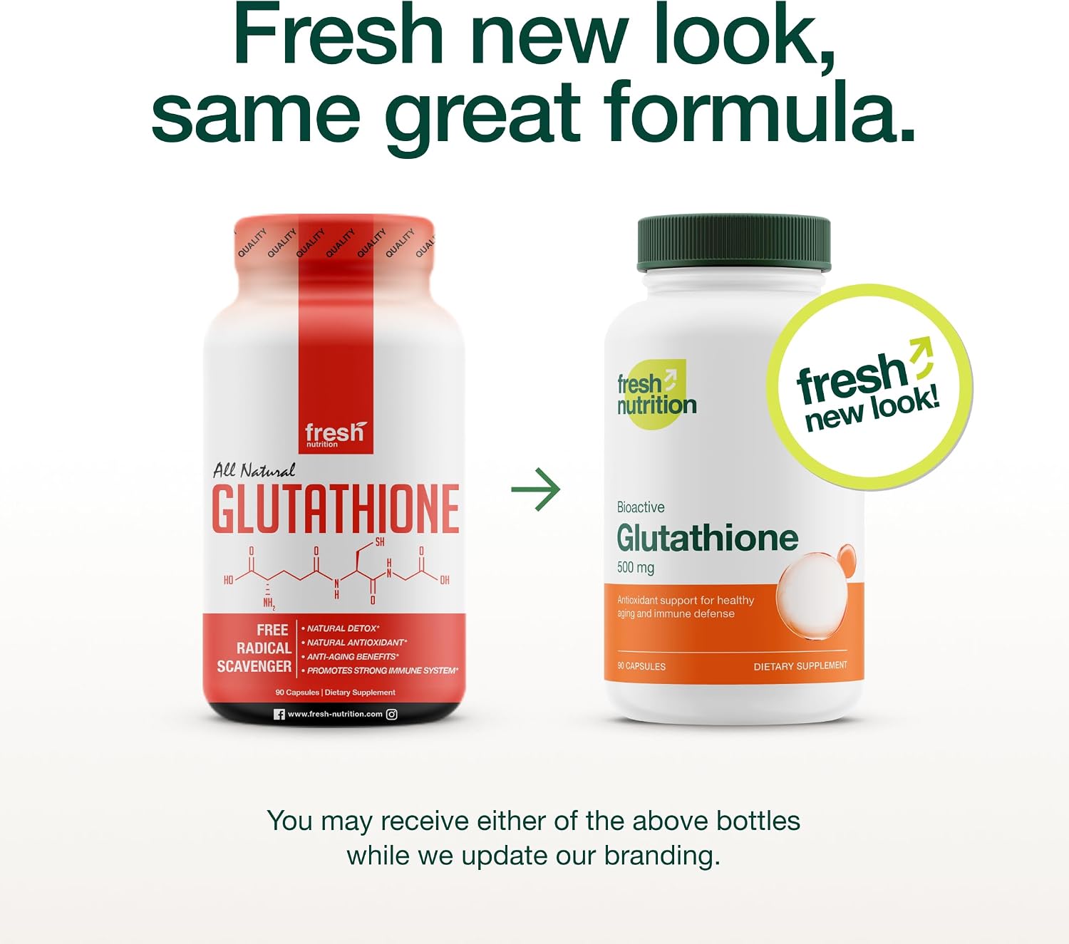 Glutatión Reducido en Cápsulas - Fresh Nutrition